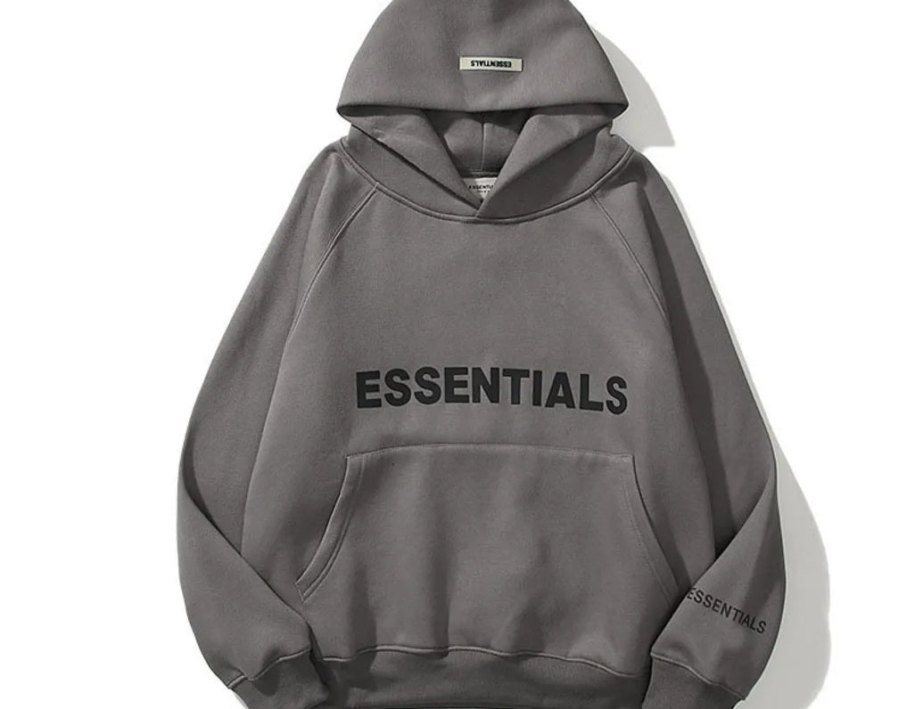 Men's hoodie grayish